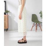 チュールレースナロースカート | a.v.v【WOMEN】 | 詳細画像24 