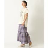 チェック柄ティアードスカート | a.v.v【WOMEN】 | 詳細画像5 