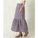 チェック柄ティアードスカート | a.v.v【WOMEN】 | 詳細画像6 