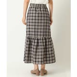 チェック柄ティアードスカート | a.v.v【WOMEN】 | 詳細画像9 