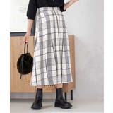 【マシンウォッシャブル】タックフレアサテンスカート | a.v.v【WOMEN】 | 詳細画像2 