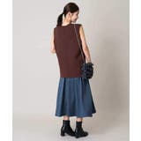 【洗濯機で洗える】落ち感サテンギャザースカート | a.v.v【WOMEN】 | 詳細画像19 