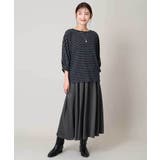 【洗濯機で洗える】落ち感サテンギャザースカート | a.v.v【WOMEN】 | 詳細画像8 