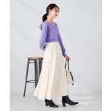 【マシンウォッシャブル】セミフレアスカート | a.v.v【WOMEN】 | 詳細画像6 