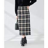 ロービングツイードナロースカート | a.v.v【WOMEN】 | 詳細画像15 