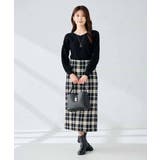 ロービングツイードナロースカート | a.v.v【WOMEN】 | 詳細画像17 