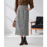 ロービングツイードナロースカート | a.v.v【WOMEN】 | 詳細画像2 