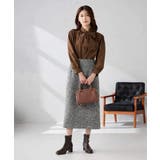 ロービングツイードナロースカート | a.v.v【WOMEN】 | 詳細画像7 