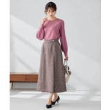 ツイード調裾フリンジAラインスカート | a.v.v【WOMEN】 | 詳細画像10 