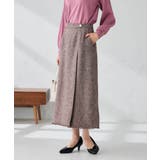 ツイード調裾フリンジAラインスカート | a.v.v【WOMEN】 | 詳細画像7 