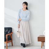 【洗える】チュールフレアスカート | a.v.v【WOMEN】 | 詳細画像10 