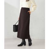 ブラウン | ダンボールナロースカート【セットアップ可】 | a.v.v【WOMEN】