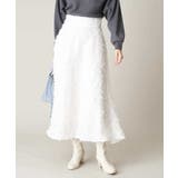 フリンジジャガードフレアスカート | a.v.v【WOMEN】 | 詳細画像20 