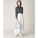 フリンジジャガードフレアスカート | a.v.v【WOMEN】 | 詳細画像34 