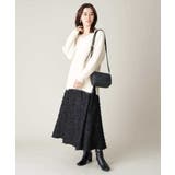フリンジジャガードフレアスカート | a.v.v【WOMEN】 | 詳細画像41 