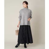 フリンジジャガードフレアスカート | a.v.v【WOMEN】 | 詳細画像7 