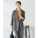 【ストレッチ/雑誌InRed(宝島社)11月号掲載】ダブルブレストジャケット | a.v.v【WOMEN】 | 詳細画像10 