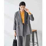 【ストレッチ/雑誌InRed(宝島社)11月号掲載】ダブルブレストジャケット | a.v.v【WOMEN】 | 詳細画像11 