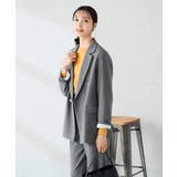 【ストレッチ/雑誌InRed(宝島社)11月号掲載】ダブルブレストジャケット | a.v.v【WOMEN】 | 詳細画像12 