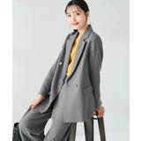 【ストレッチ/雑誌InRed(宝島社)11月号掲載】ダブルブレストジャケット | a.v.v【WOMEN】 | 詳細画像13 