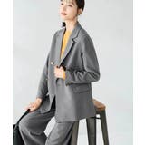 【ストレッチ/雑誌InRed(宝島社)11月号掲載】ダブルブレストジャケット | a.v.v【WOMEN】 | 詳細画像14 