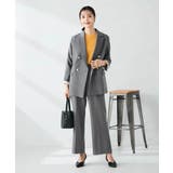 【ストレッチ/雑誌InRed(宝島社)11月号掲載】ダブルブレストジャケット | a.v.v【WOMEN】 | 詳細画像16 