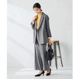 【ストレッチ/雑誌InRed(宝島社)11月号掲載】ダブルブレストジャケット | a.v.v【WOMEN】 | 詳細画像17 