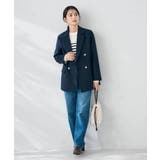 【ストレッチ/雑誌InRed(宝島社)11月号掲載】ダブルブレストジャケット | a.v.v【WOMEN】 | 詳細画像4 