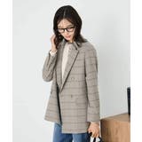 【ストレッチ/雑誌InRed(宝島社)11月号掲載】ダブルブレストジャケット | a.v.v【WOMEN】 | 詳細画像7 