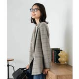 【ストレッチ/雑誌InRed(宝島社)11月号掲載】ダブルブレストジャケット | a.v.v【WOMEN】 | 詳細画像9 