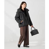 【2WAY】スタンドネックショートダウンジャケット | a.v.v【WOMEN】 | 詳細画像35 