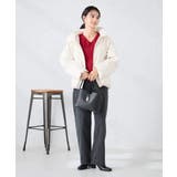 【2WAY】スタンドネックショートダウンジャケット | a.v.v【WOMEN】 | 詳細画像7 