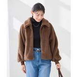 フェイクファー ステンカラー ブルゾン | a.v.v【WOMEN】 | 詳細画像3 