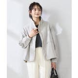 ライトグレー | ナイロンワッシャーブルゾン | a.v.v【WOMEN】