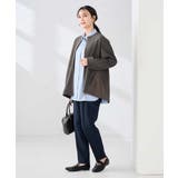 異素材切り替えノーカラーブルゾン | a.v.v【WOMEN】 | 詳細画像15 