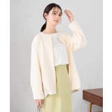 異素材切り替えノーカラーブルゾン | a.v.v【WOMEN】 | 詳細画像2 