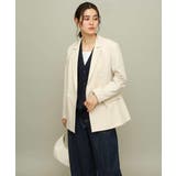 【マシンウォッシャブル】ダブルブレストジャケット | a.v.v【WOMEN】 | 詳細画像11 