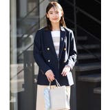 【マシンウォッシャブル】ダブルブレストジャケット | a.v.v【WOMEN】 | 詳細画像2 