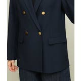 【マシンウォッシャブル】ダブルブレストジャケット | a.v.v【WOMEN】 | 詳細画像25 