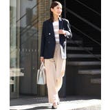 【マシンウォッシャブル】ダブルブレストジャケット | a.v.v【WOMEN】 | 詳細画像7 