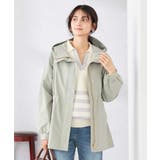 カーキ | フーテッドブルゾン | a.v.v【WOMEN】