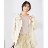 アイボリー | フーテッドブルゾン | a.v.v【WOMEN】