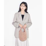 【洗える】ダブルブレストジャケット | a.v.v【WOMEN】 | 詳細画像11