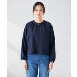 【接触冷感 UVカット】リネンライクノーカラージップブルゾン【セットアップ対応 … | a.v.v【WOMEN】 | 詳細画像20 