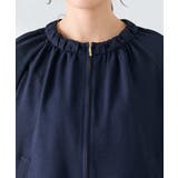 【接触冷感 UVカット】リネンライクノーカラージップブルゾン【セットアップ対応 … | a.v.v【WOMEN】 | 詳細画像23 