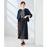 【接触冷感 UVカット】リネンライクノーカラージップブルゾン【セットアップ対応 … | a.v.v【WOMEN】 | 詳細画像33 