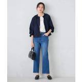 【接触冷感 UVカット】リネンライクノーカラージップブルゾン【セットアップ対応 … | a.v.v【WOMEN】 | 詳細画像4 