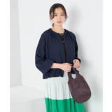 【接触冷感 UVカット】リネンライクノーカラージップブルゾン【セットアップ対応 … | a.v.v【WOMEN】 | 詳細画像9 