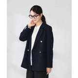 【洗える】ダブルブレストジャケット | a.v.v【WOMEN】 | 詳細画像12 