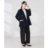 【洗える】ダブルブレストジャケット | a.v.v【WOMEN】 | 詳細画像16 